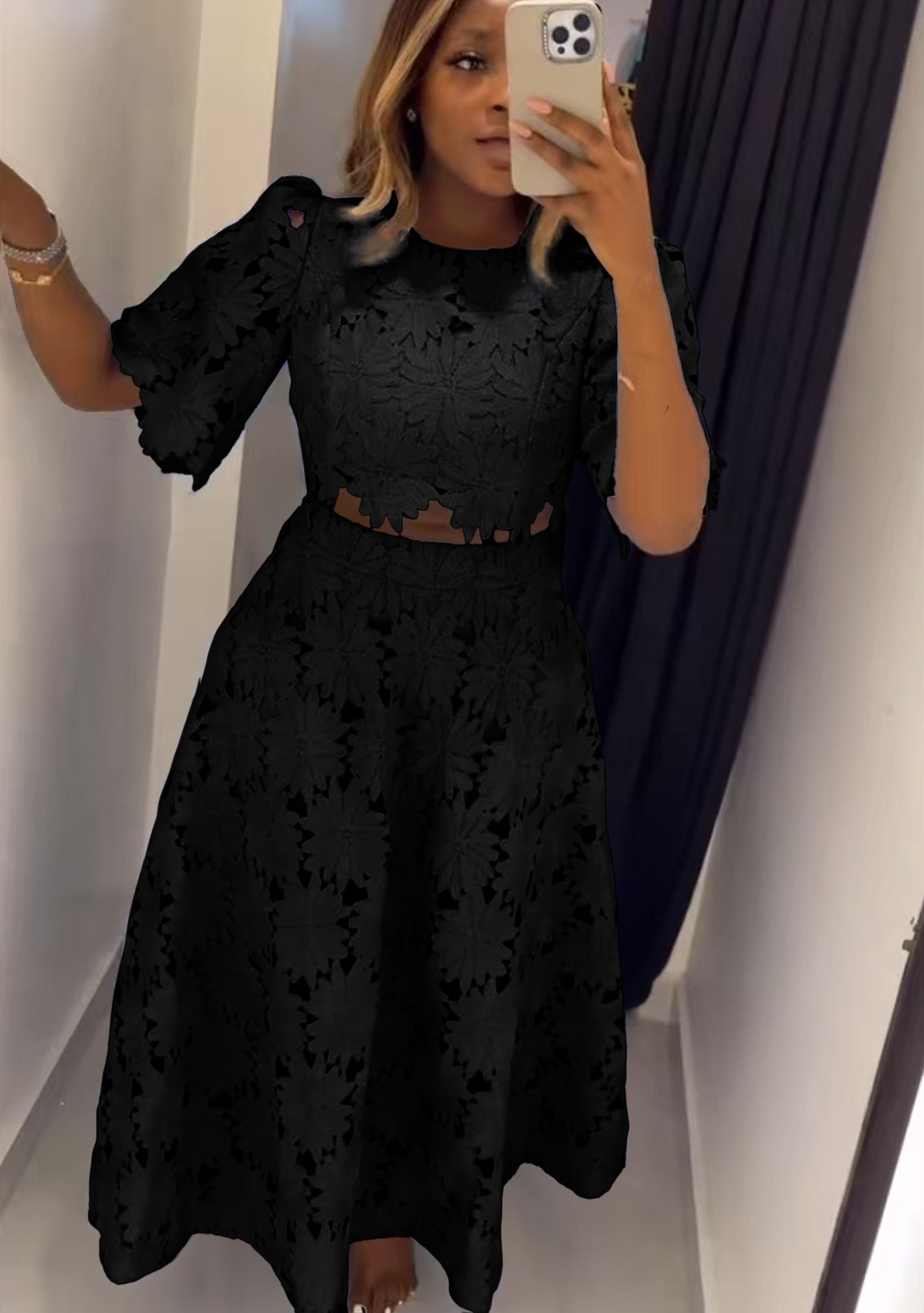 Sun-Flower Skirt Set