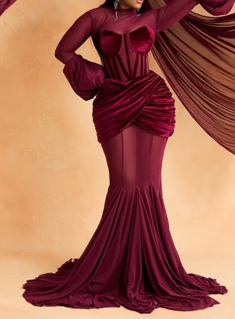 Mesh Strap Split Dress