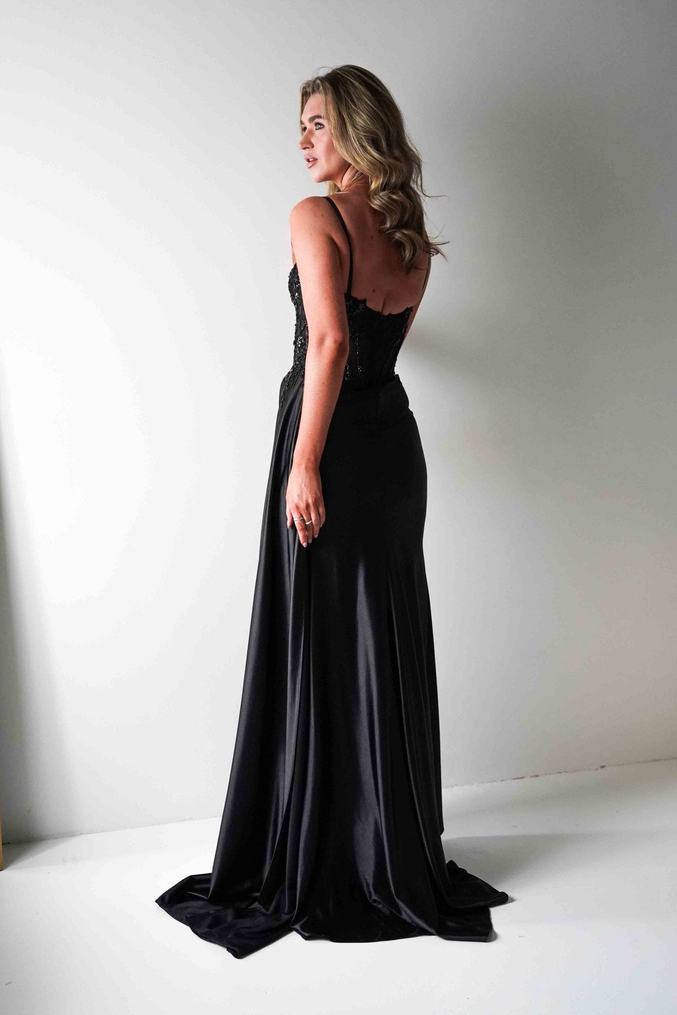 Diva Embellished Corset Gown