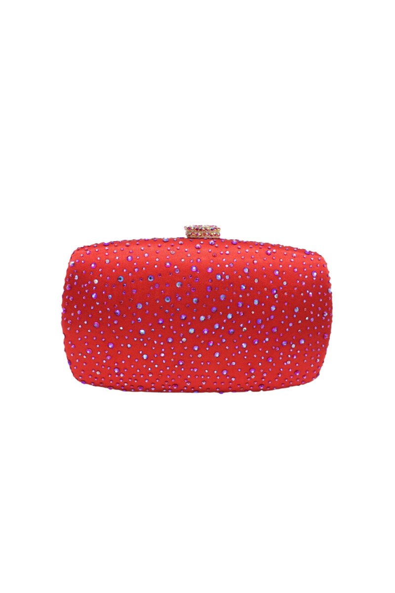 Women’s Rhinestones Evening Clutch in Satin