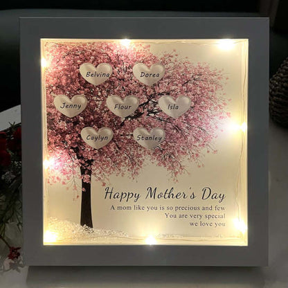 50% OFF✨Custom Tree Heart Light Frame Gift