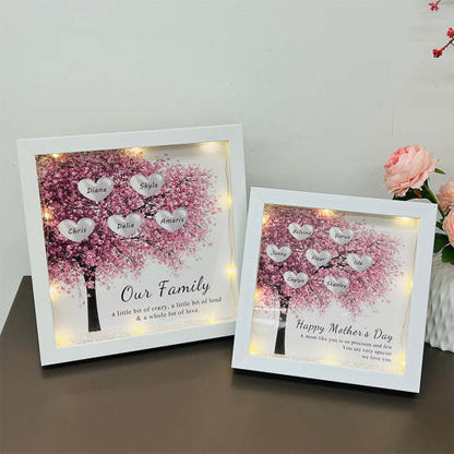 50% OFF✨Custom Tree Heart Light Frame Gift