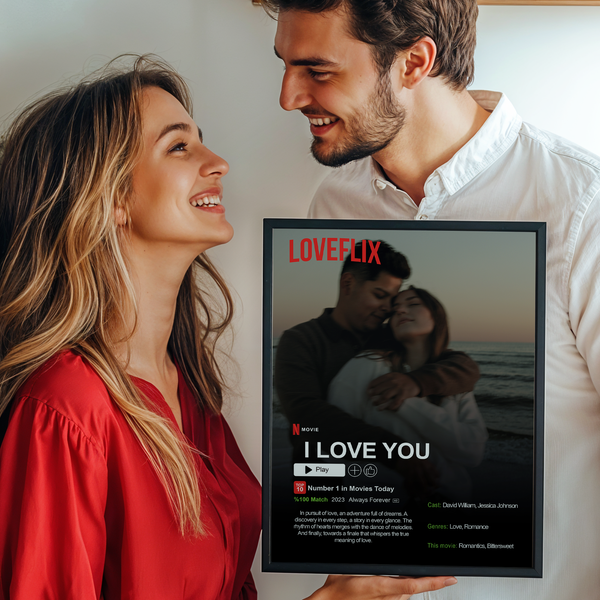 Custom Family Lover Couple Memories Movie Poster