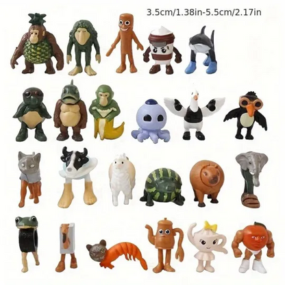 24-Piece Christmas Box Set Tung-Tung-Tung Sahur Figures