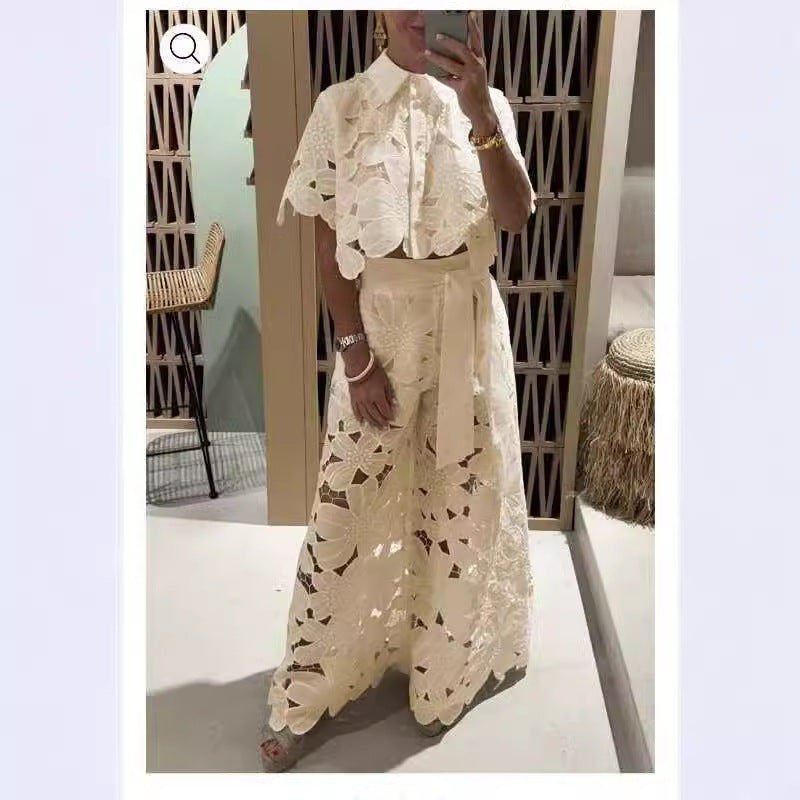 Demure Lace 2pc Set