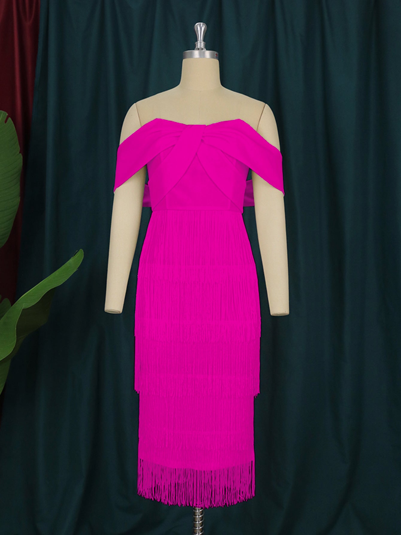 Fancy Fringer Occasion Dress