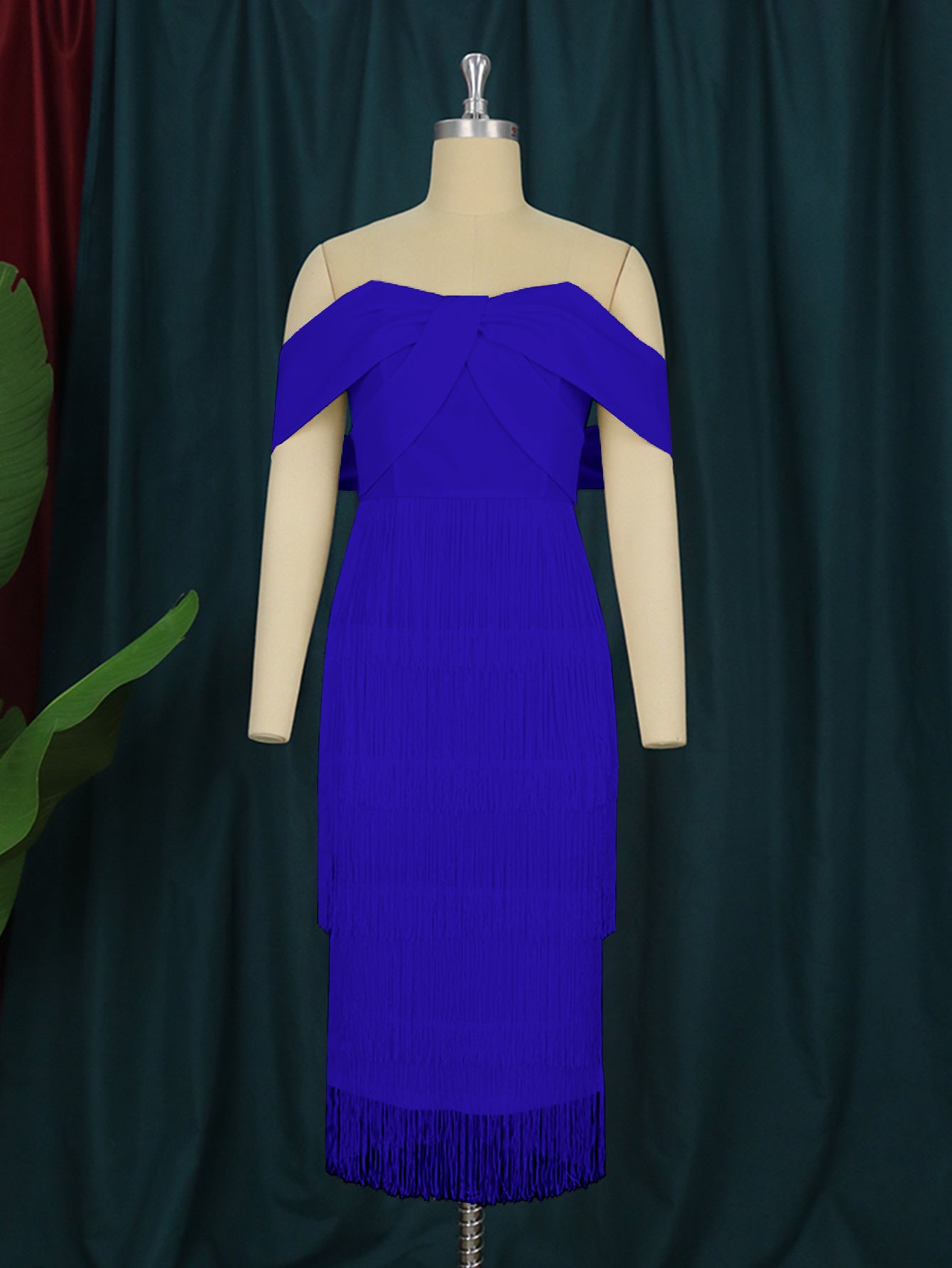 Fancy Fringer Occasion Dress