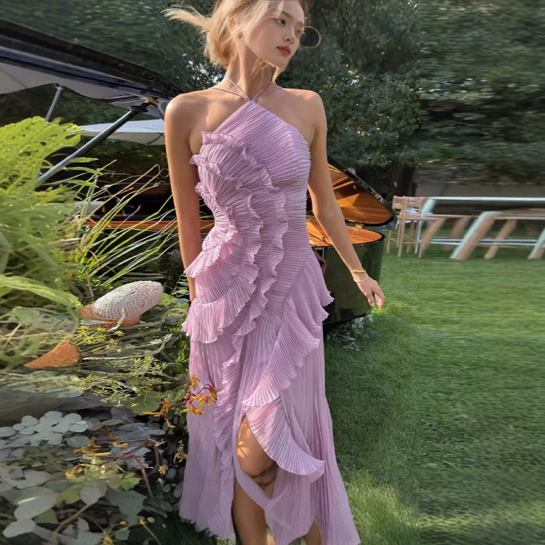 Chiffon Elegant Midi Dress