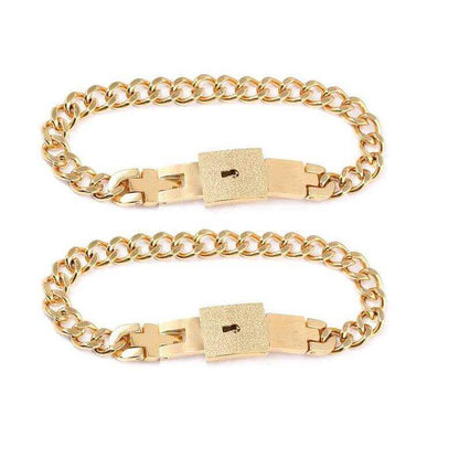 Lock & Key Bracelet for Boyfriend, Girlfriend, Lover