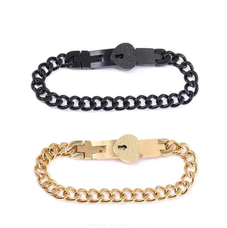 Lock & Key Bracelet for Boyfriend, Girlfriend, Lover