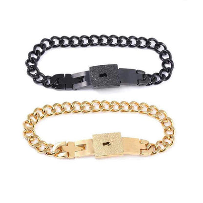 Lock & Key Bracelet for Boyfriend, Girlfriend, Lover