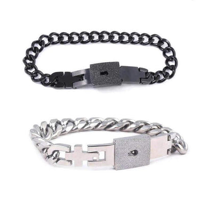 Lock & Key Bracelet for Boyfriend, Girlfriend, Lover