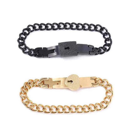 Lock & Key Bracelet for Boyfriend, Girlfriend, Lover