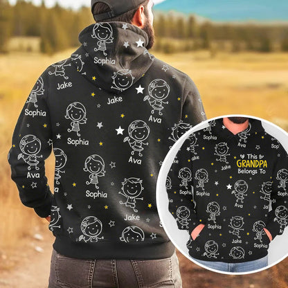 Personalized “Grandpa of Doodle” Hawaiian T-Shirt/Crewneck/Hoodie