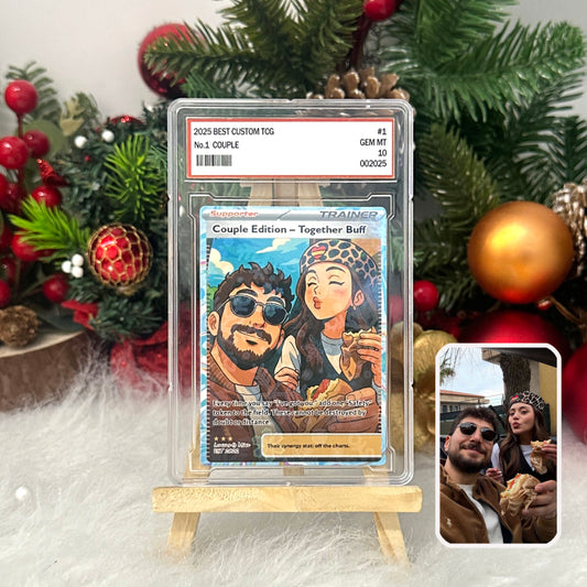 50% OFF😍Personalized Couple Anime Supporter Trainer Card