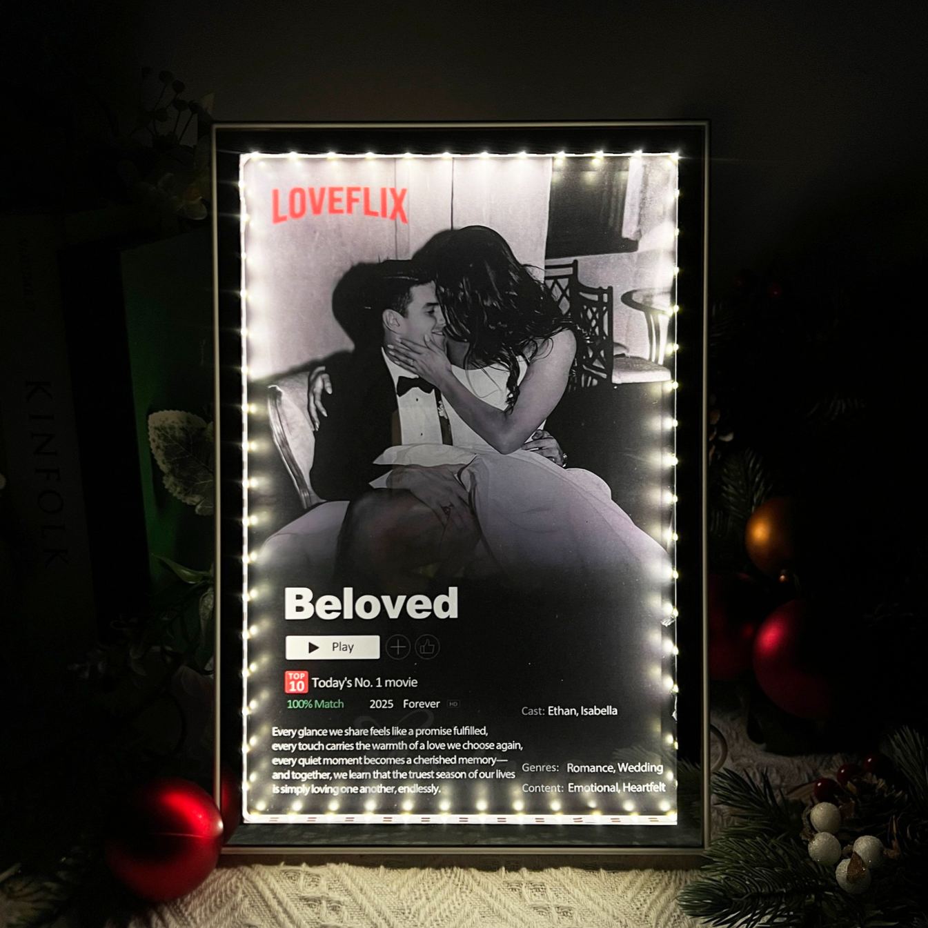 Custom Family Lover Couple Memories Movie Poster