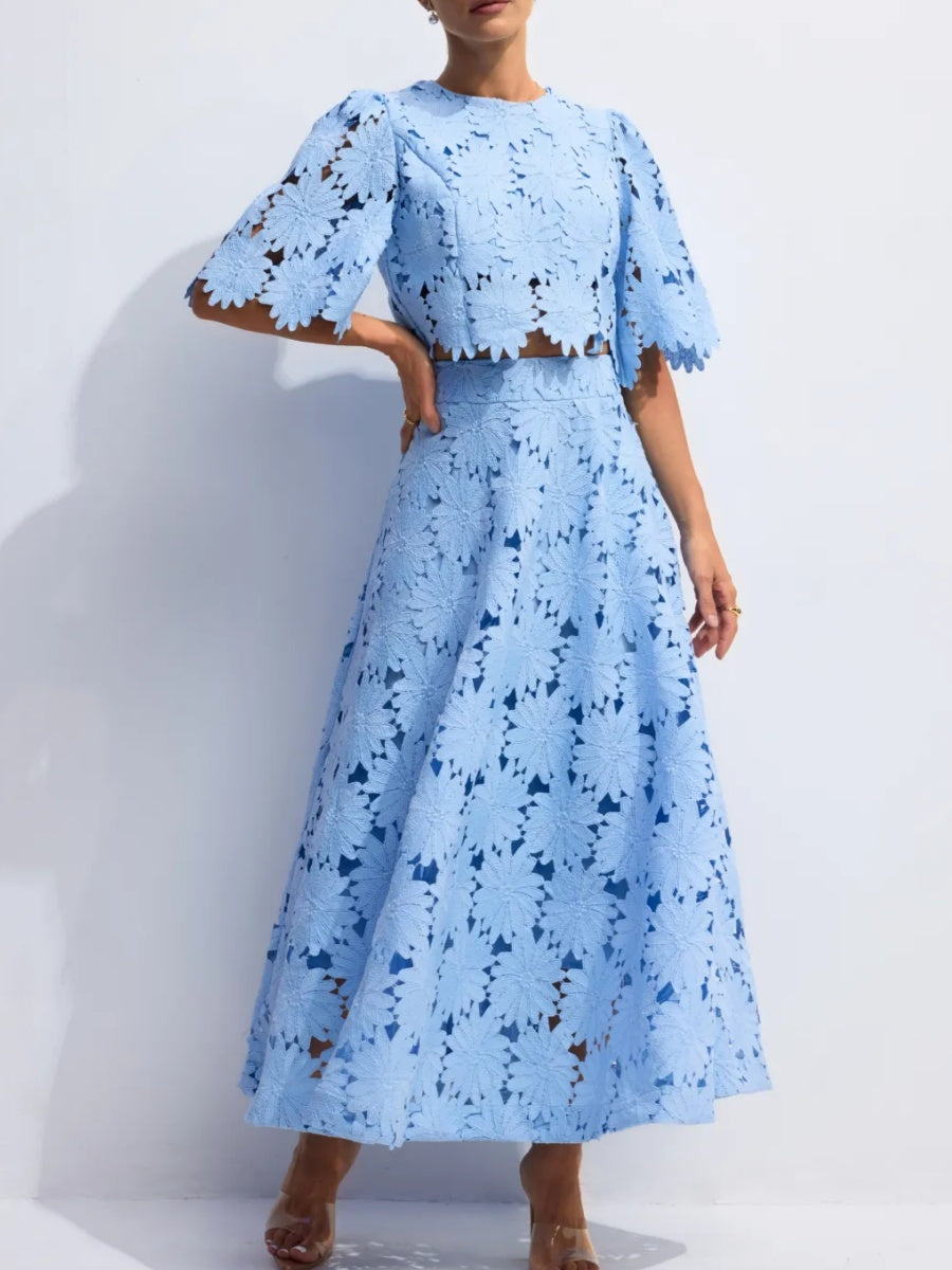 Sun-Flower Skirt Set