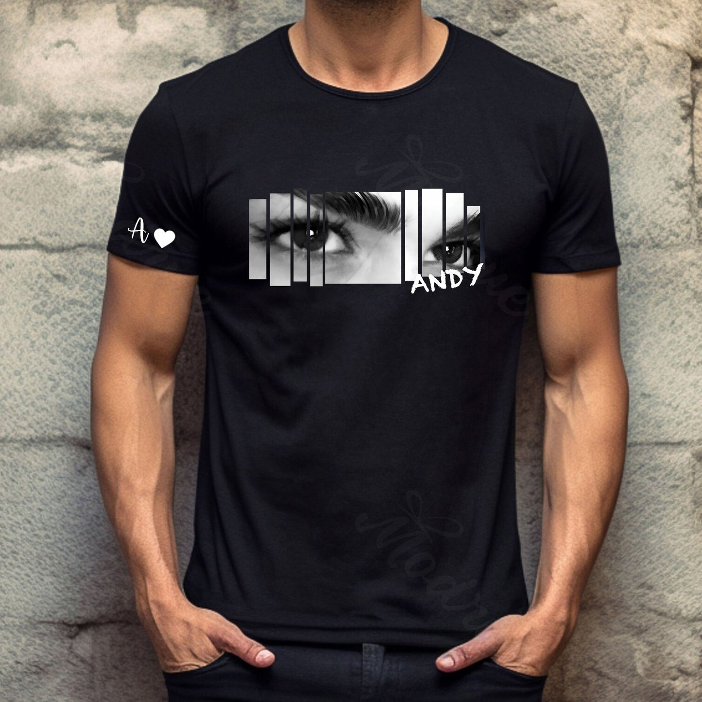 Custom Eyes Shirt, Girlfriend Eyes Tee