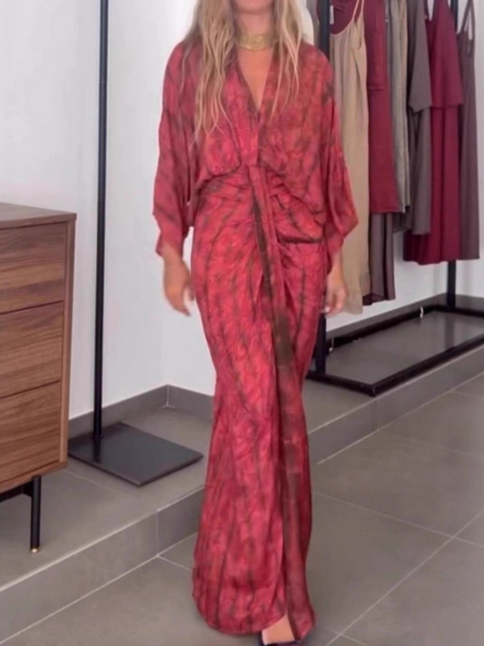 Bohemia Floral Maxi Dress
