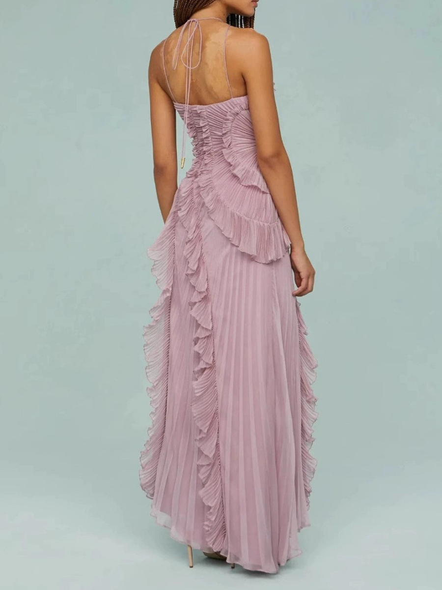Chiffon Elegant Midi Dress