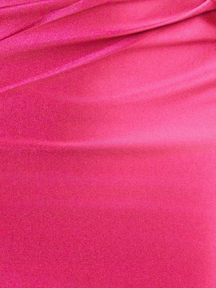 Ariana | Fuchsia Sheath Off the Shoulder Short Satin Homecoming Dress