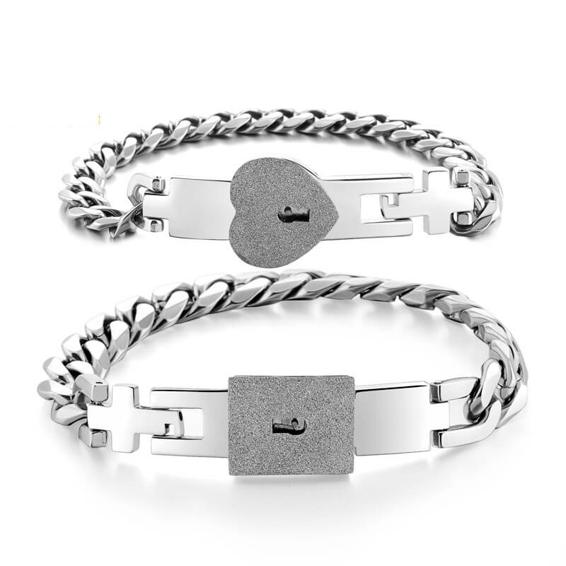Lock & Key Bracelet for Boyfriend, Girlfriend, Lover