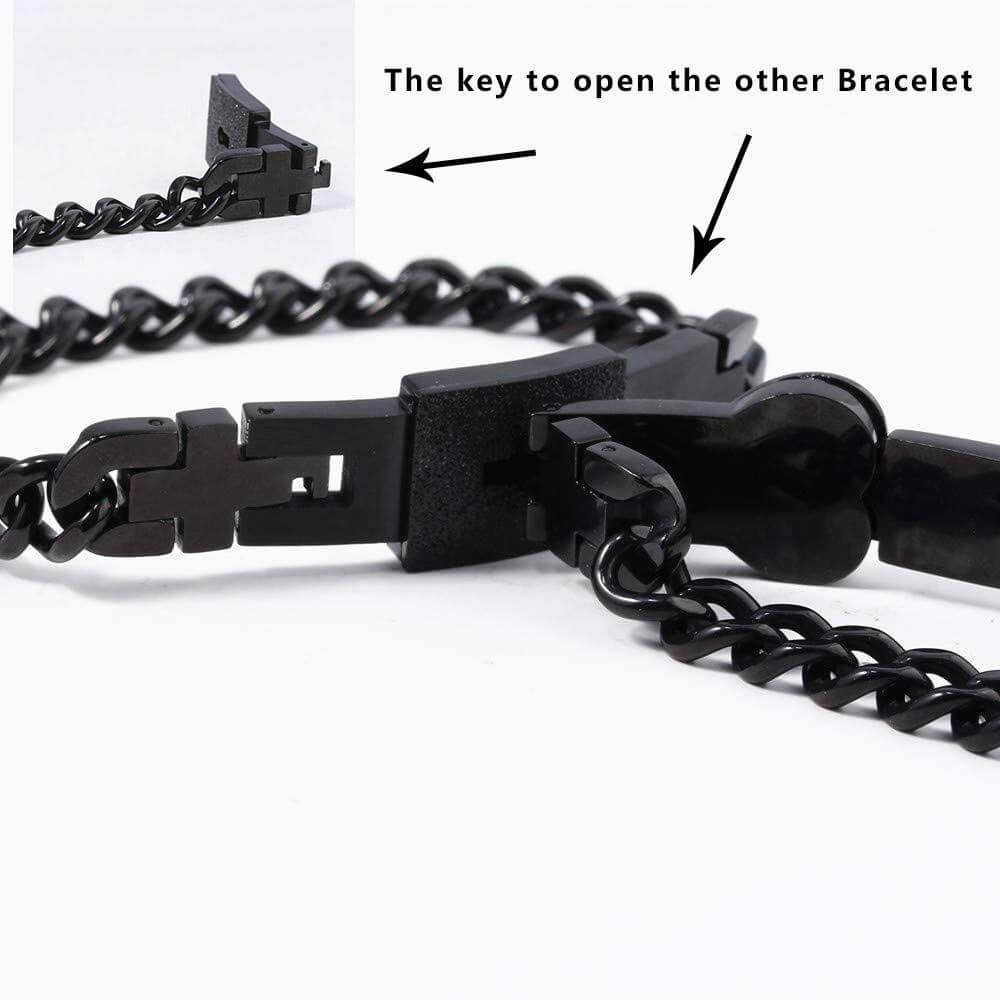 Lock & Key Bracelet for Boyfriend, Girlfriend, Lover