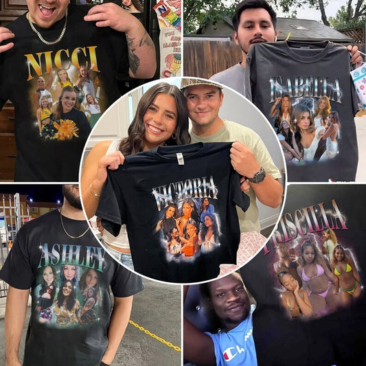 Custom Vintage Photo Tee 💓Pets Shirt