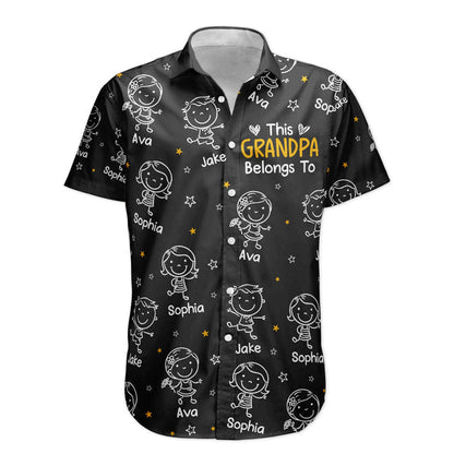 Personalized “Grandpa of Doodle” Hawaiian T-Shirt/Crewneck/Hoodie