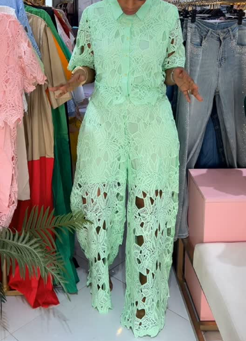 Demure Lace 2pc Set