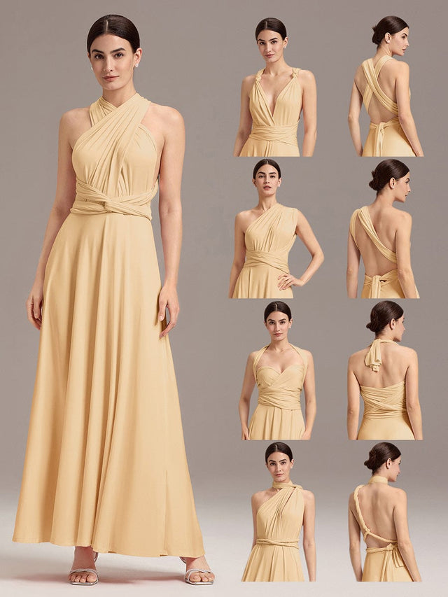 High-Stretch Soft Versatile Convertible Bridesmaid Dress