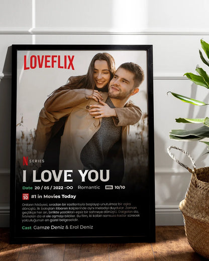 Custom Family Lover Couple Memories Movie Poster