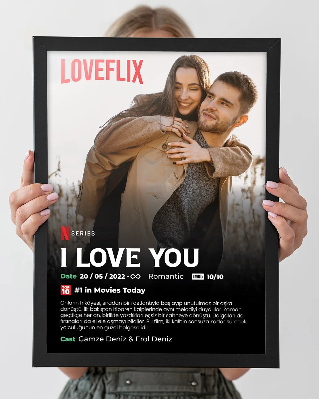 Custom Family Lover Couple Memories Movie Poster