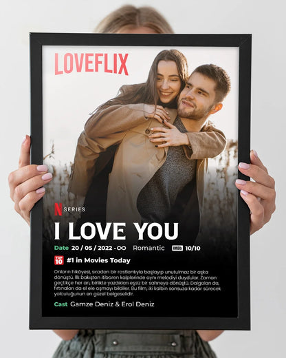 Custom Family Lover Couple Memories Movie Poster