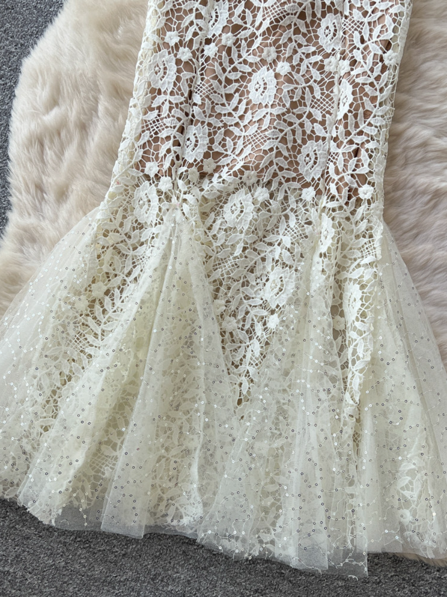 Lace Lace Dress