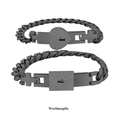 Lock & Key Bracelet for Boyfriend, Girlfriend, Lover