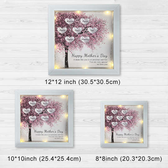 50% OFF✨Custom Tree Heart Light Frame Gift
