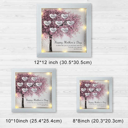 50% OFF✨Custom Tree Heart Light Frame Gift