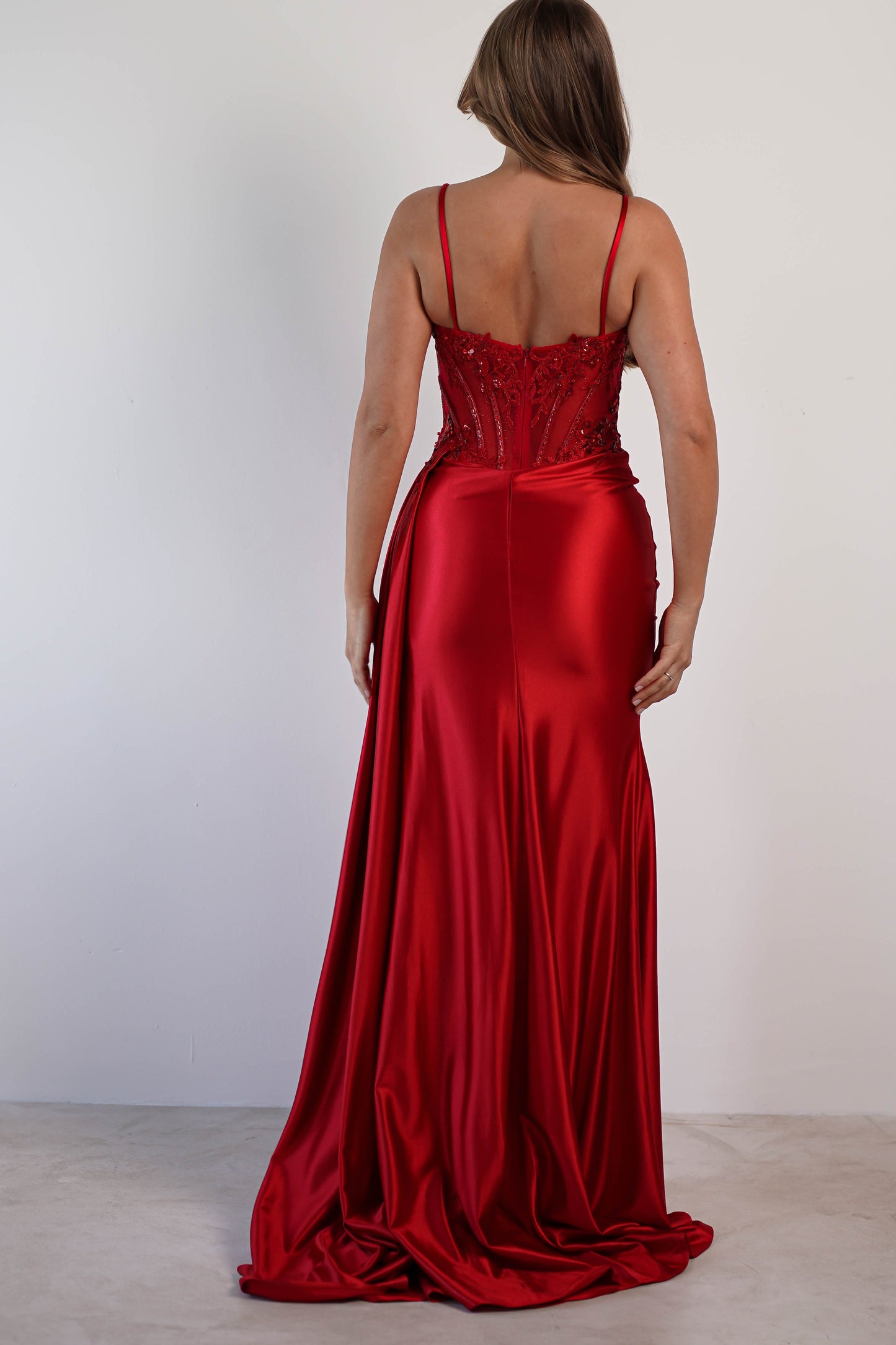 Diva Embellished Corset Gown