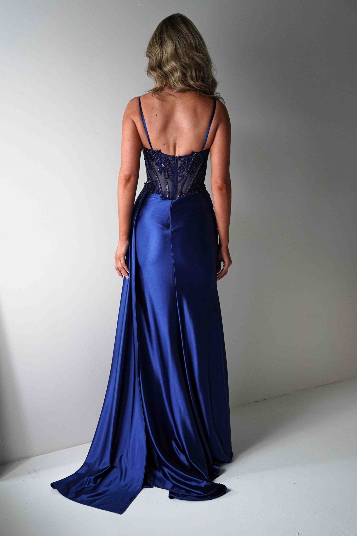 Diva Embellished Corset Gown