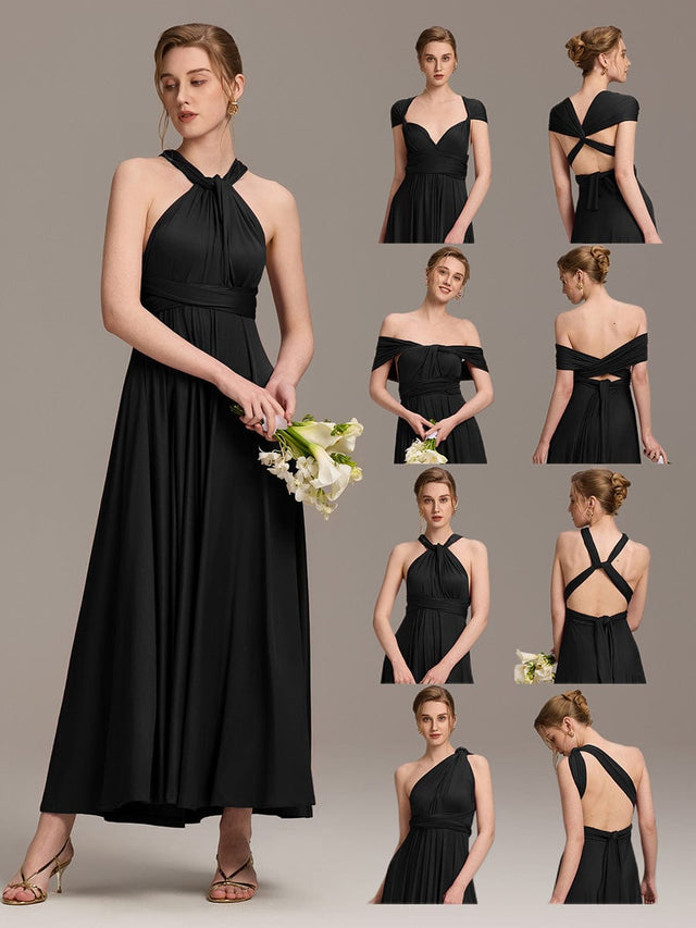 High-Stretch Soft Versatile Convertible Bridesmaid Dress