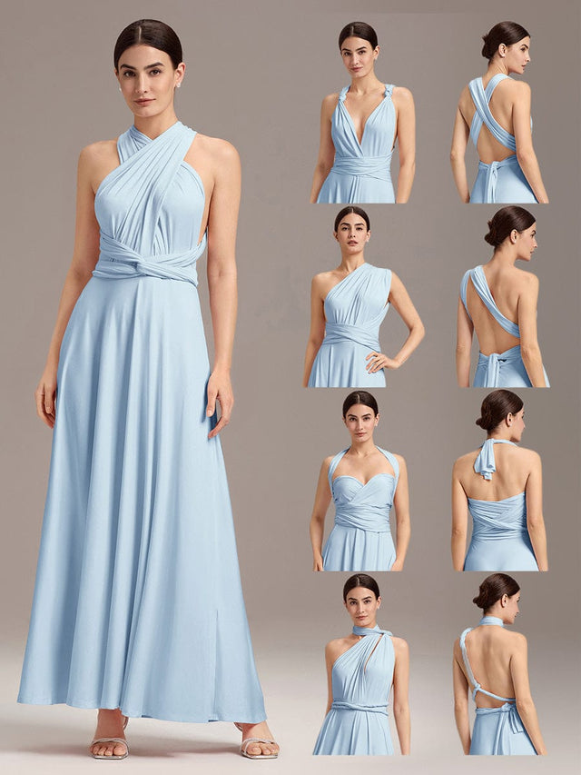 High-Stretch Soft Versatile Convertible Bridesmaid Dress