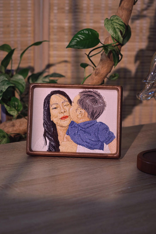 Custom Portrait Embroidery