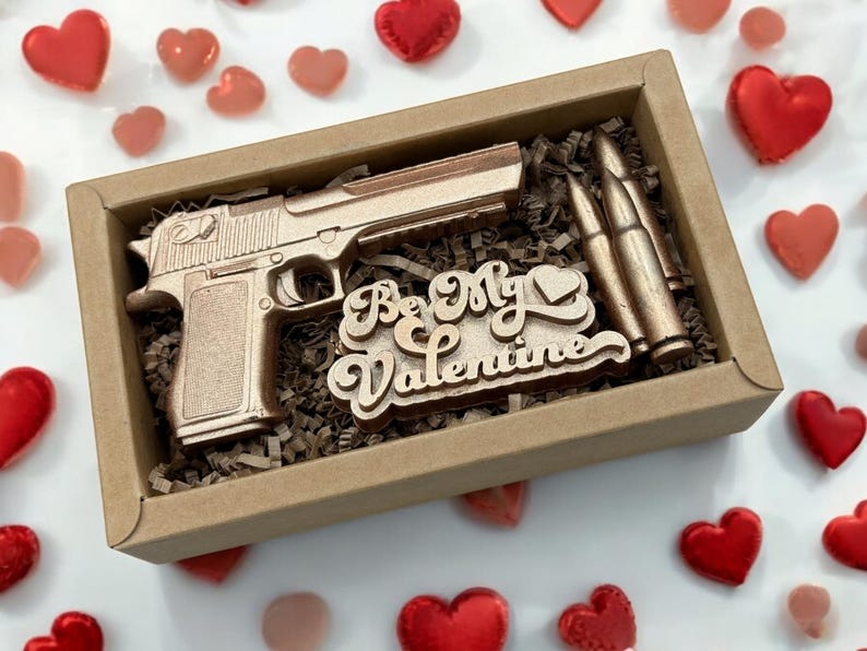 Valentine’s Day Gun Soap Gift Set