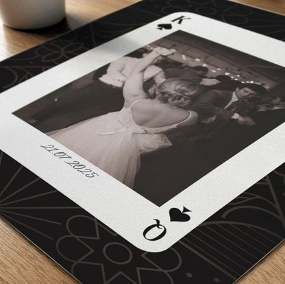 King and Queen Custom Photo Print Couples Wall Art