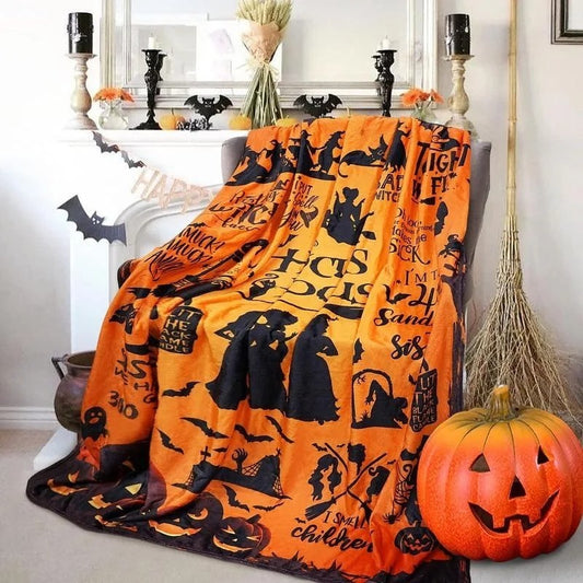 Hocus Pocus Movie Halloween Blanket