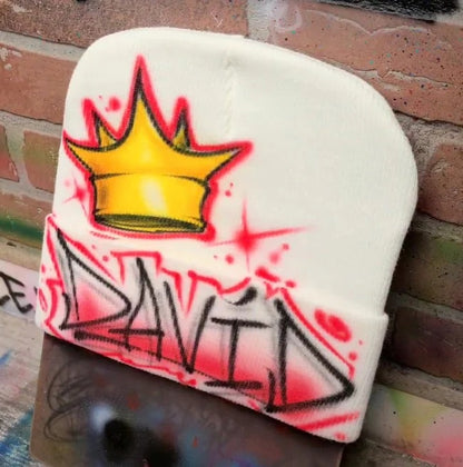Custom art  Graffiti Hat