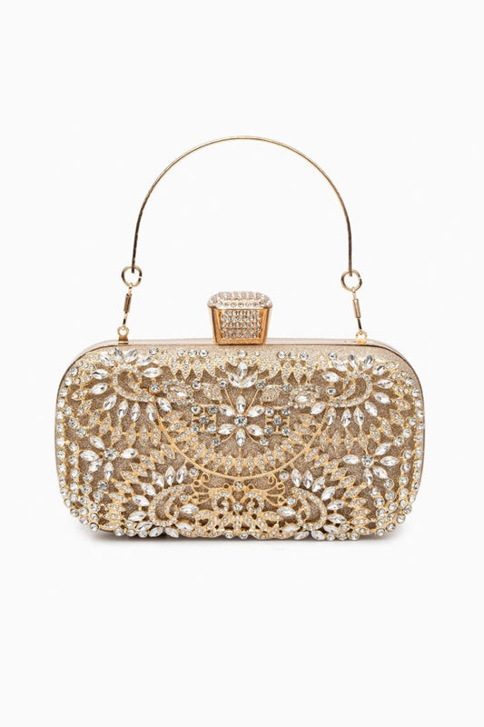 Luxurious Flower Clutch Bag