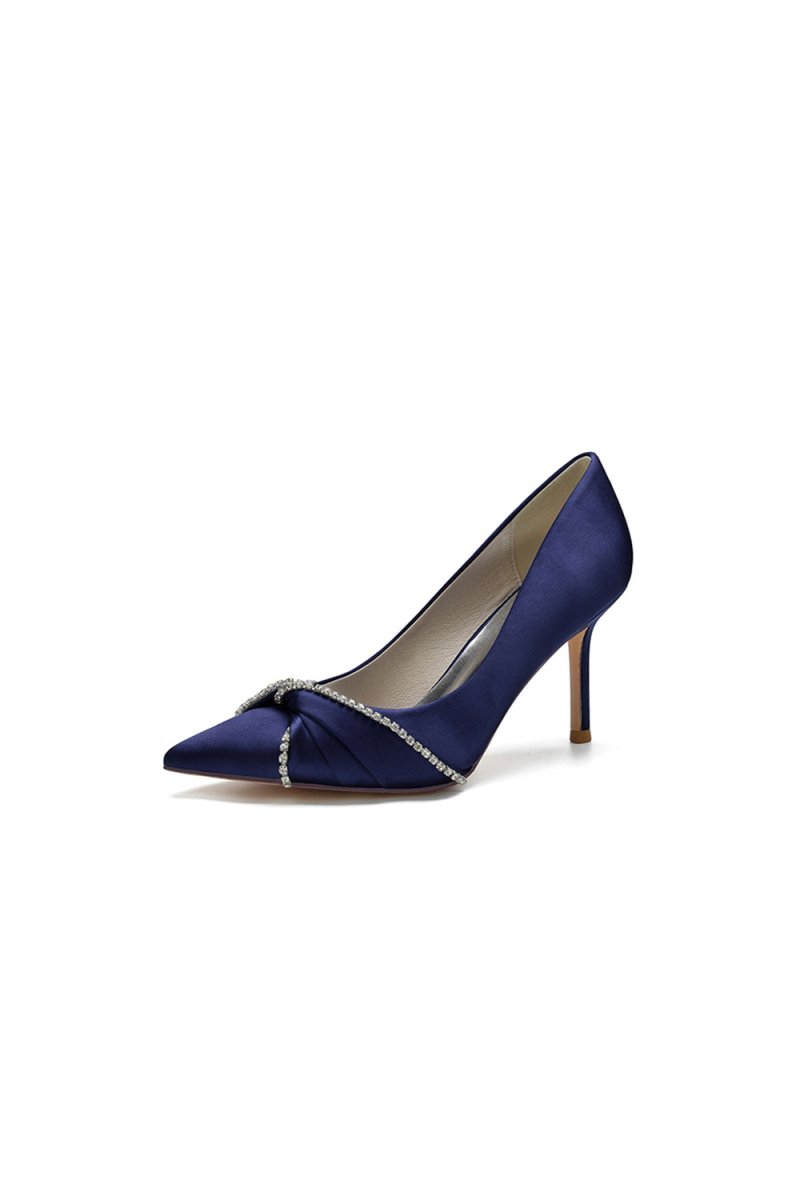 Party Pointed Toe Crystal High Heels