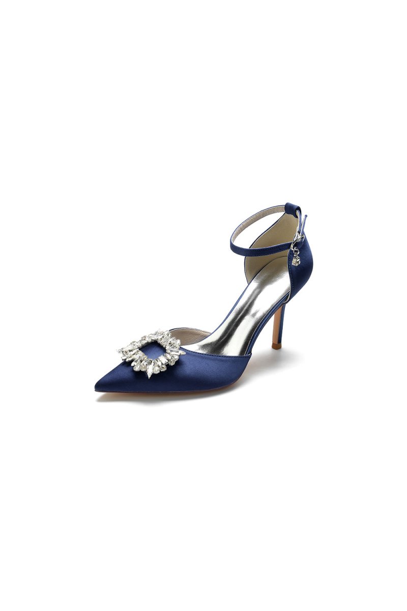 Pointed Toe Rhinestone Party Shoes